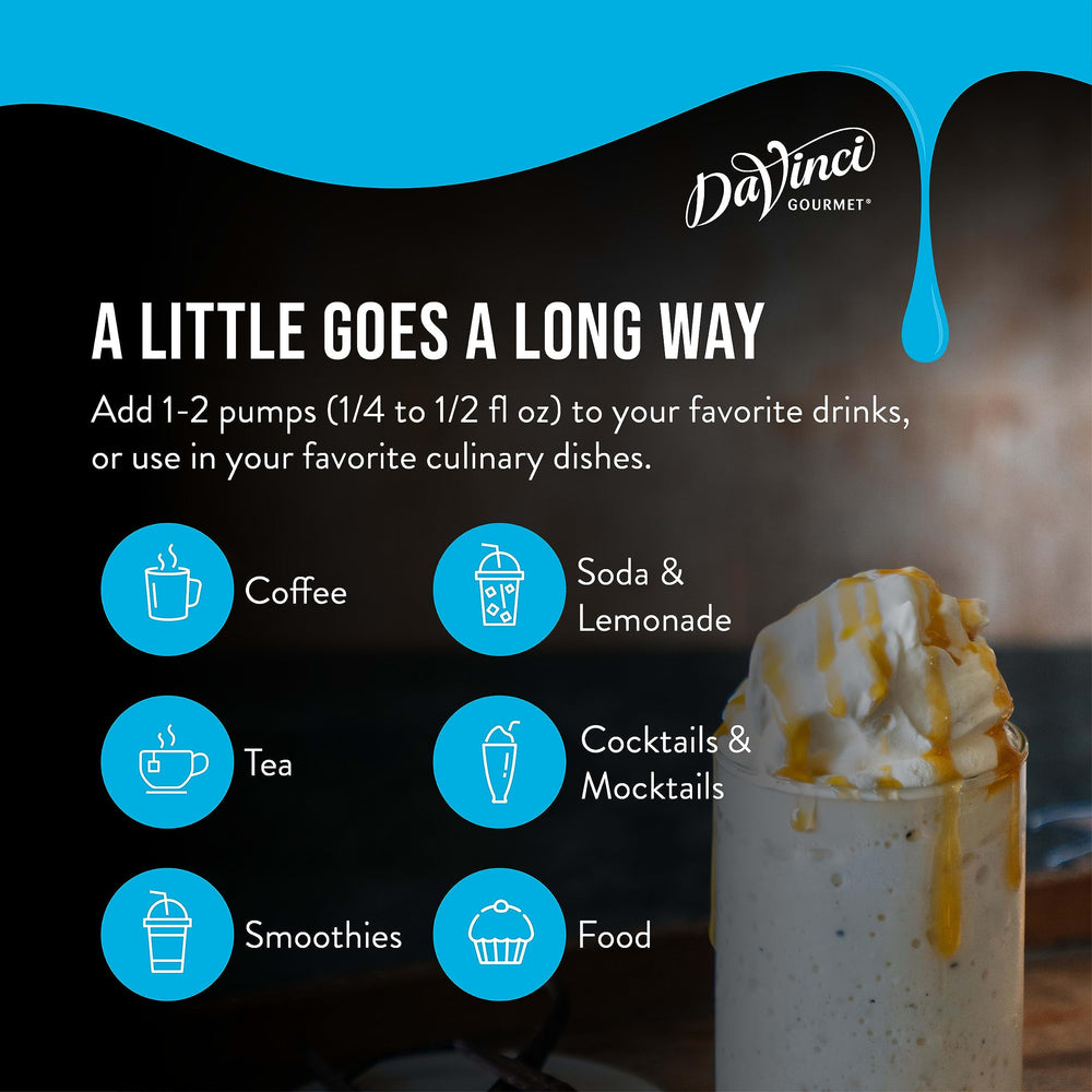 DaVinci Gourmet jarabe banana en cóctel sin azúcar con toque tropical