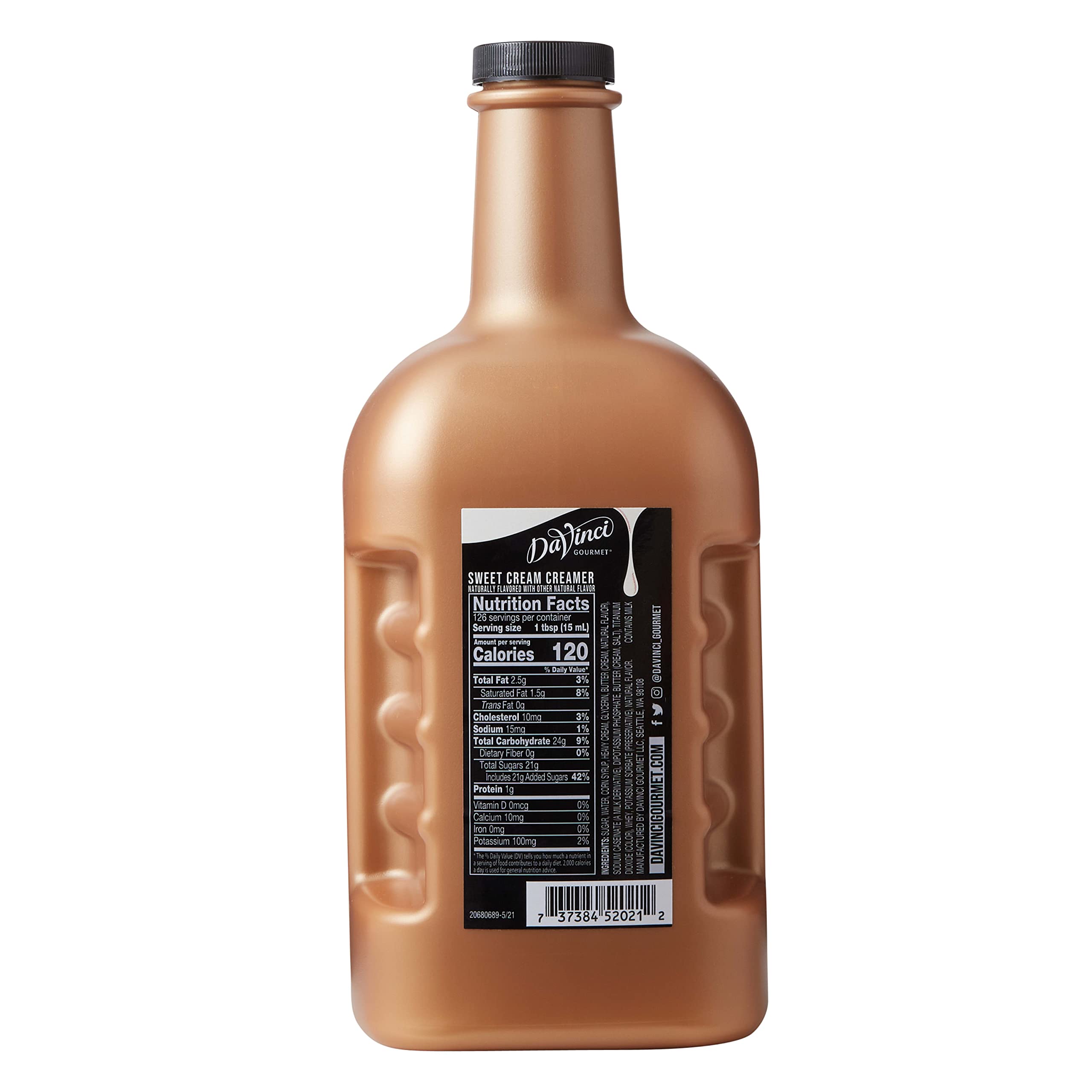 DaVinci Gourmet textura cremosa mostrando cuerpo y consistencia