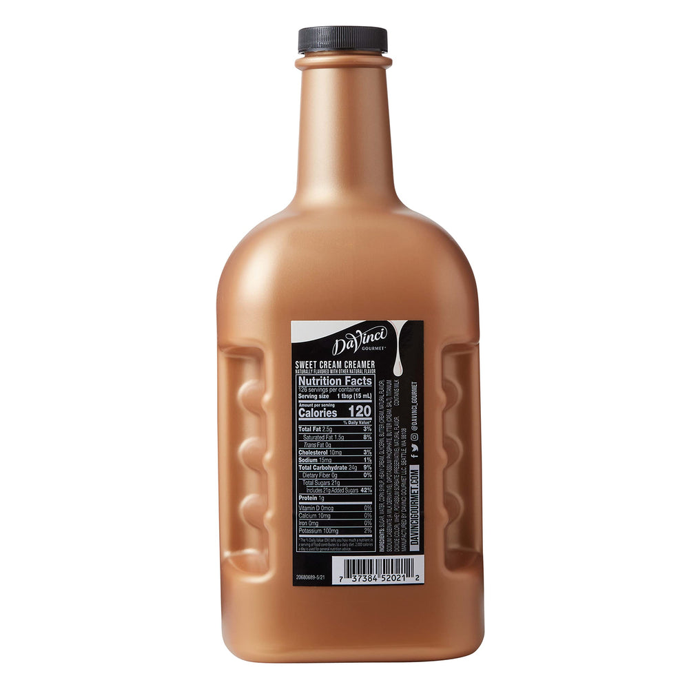 DaVinci Gourmet textura cremosa mostrando cuerpo y consistencia