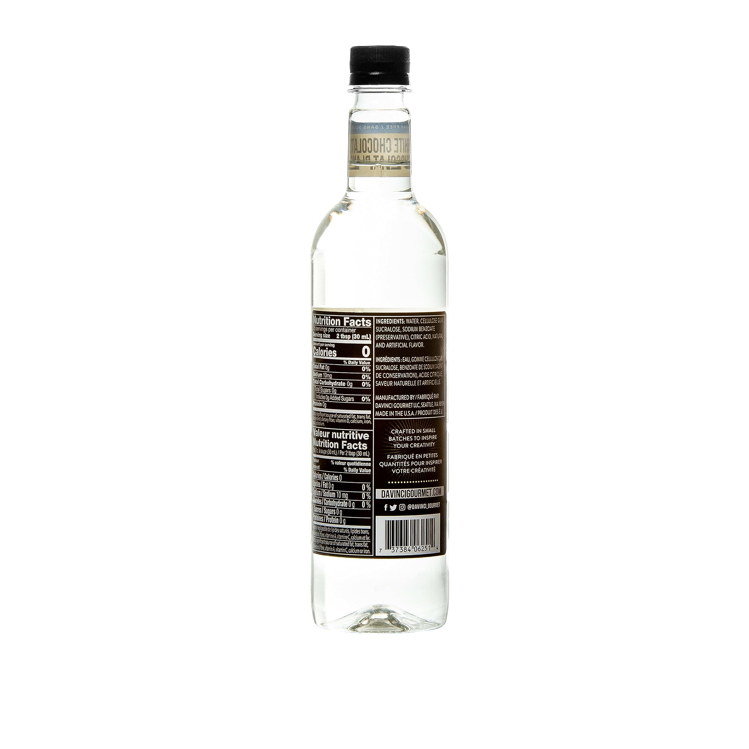 DaVinci Gourmet etiqueta Kosher-Pareve certificación visible y confianza