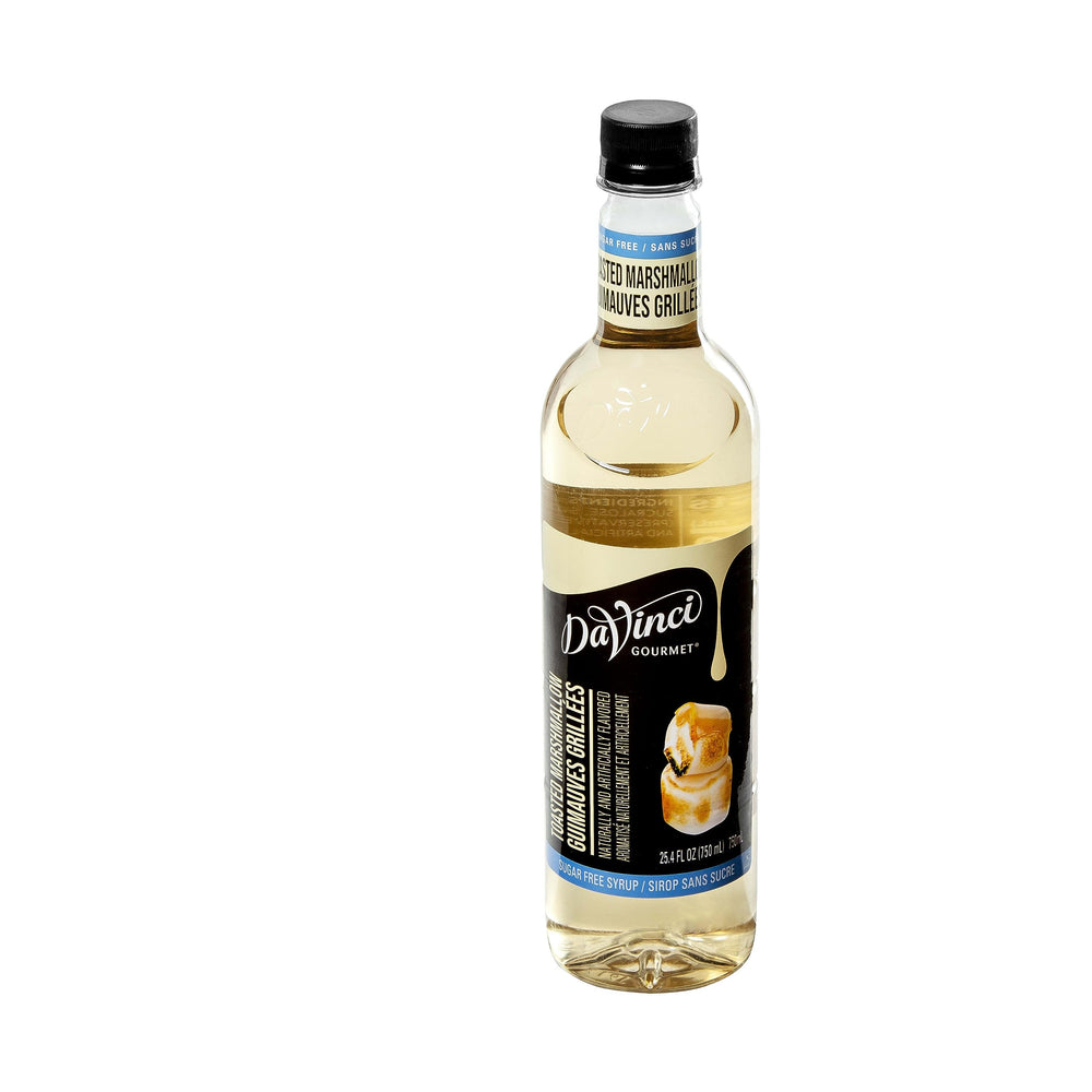 DaVinci Gourmet botella abierta mostrando boquilla para dosificar fácilmente
