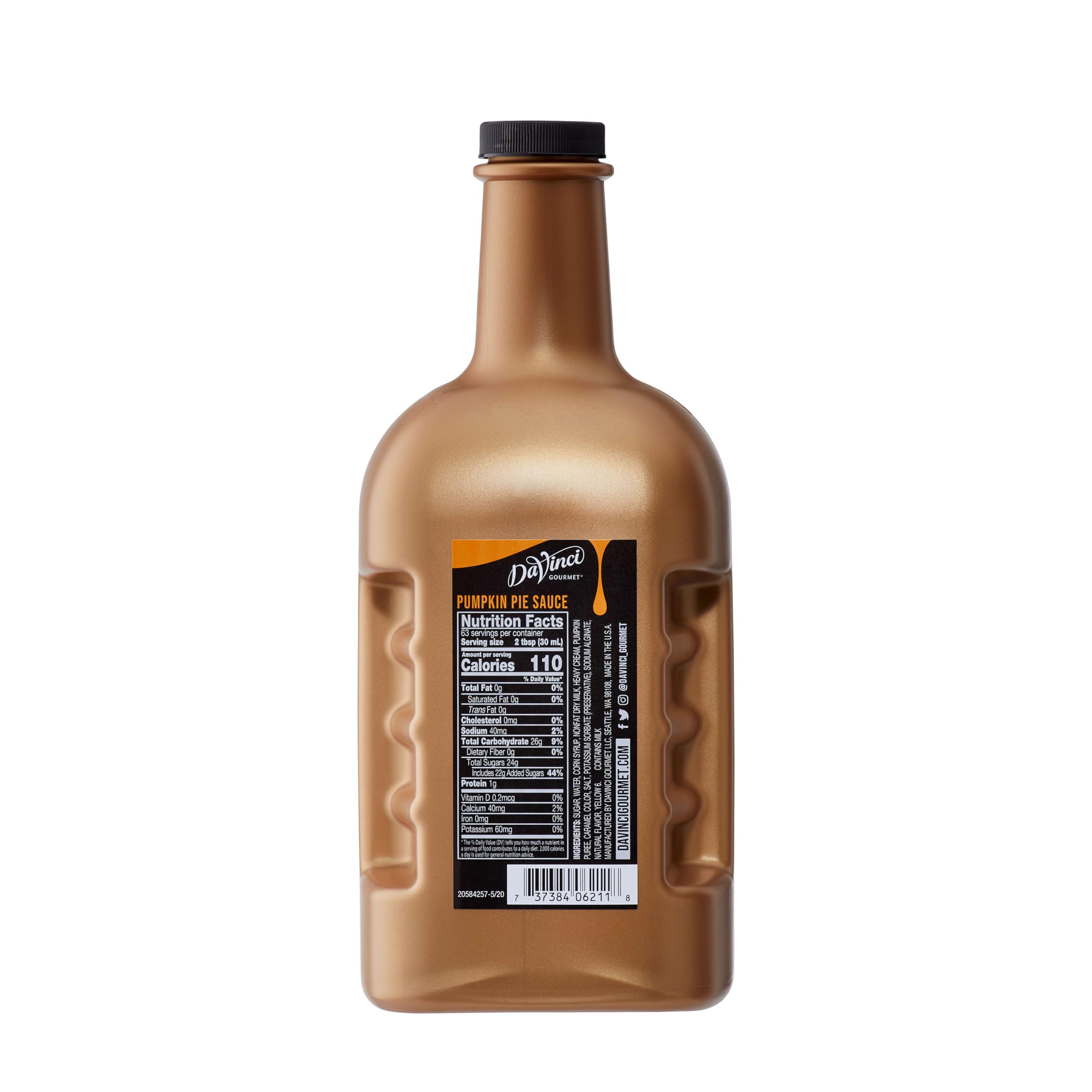 DaVinci Gourmet salsa textura cremosa en cuchara, para mezclar sin grumos