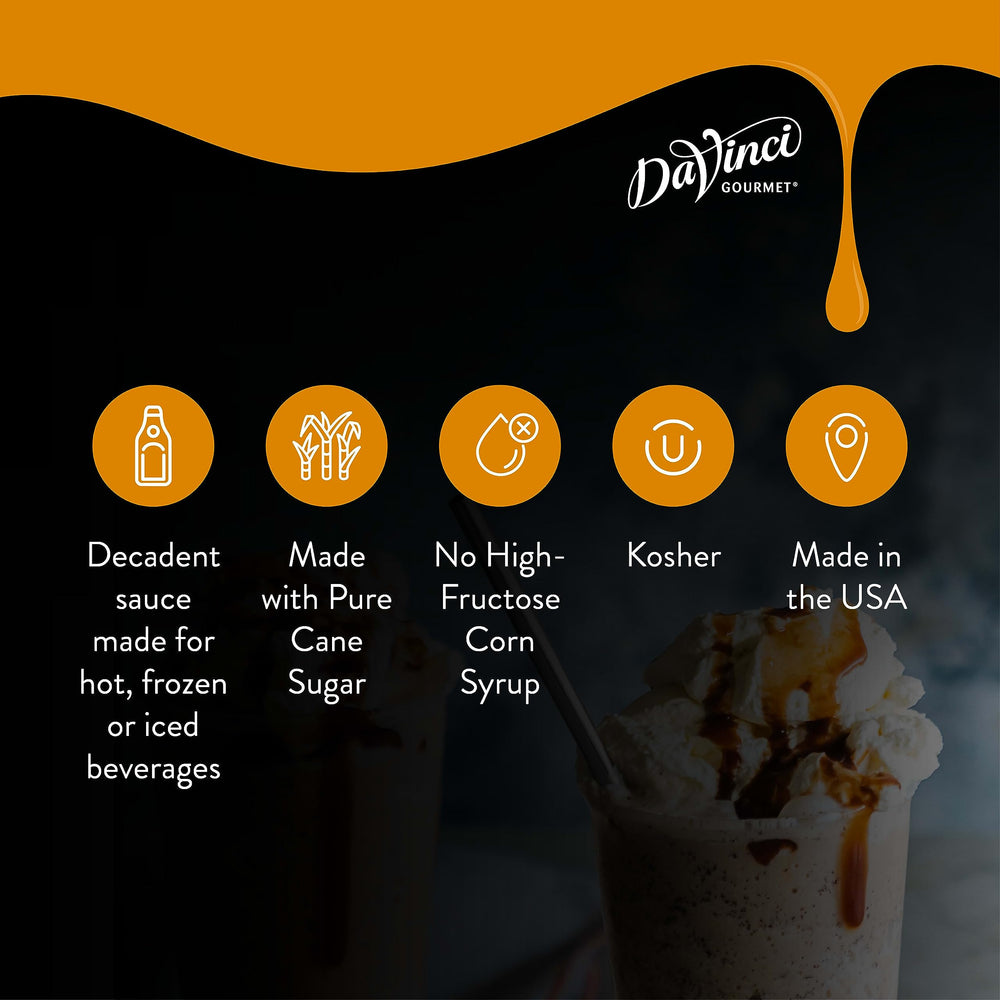 DaVinci Gourmet etiqueta y datos nutricionales útil para confirmar ingredientes