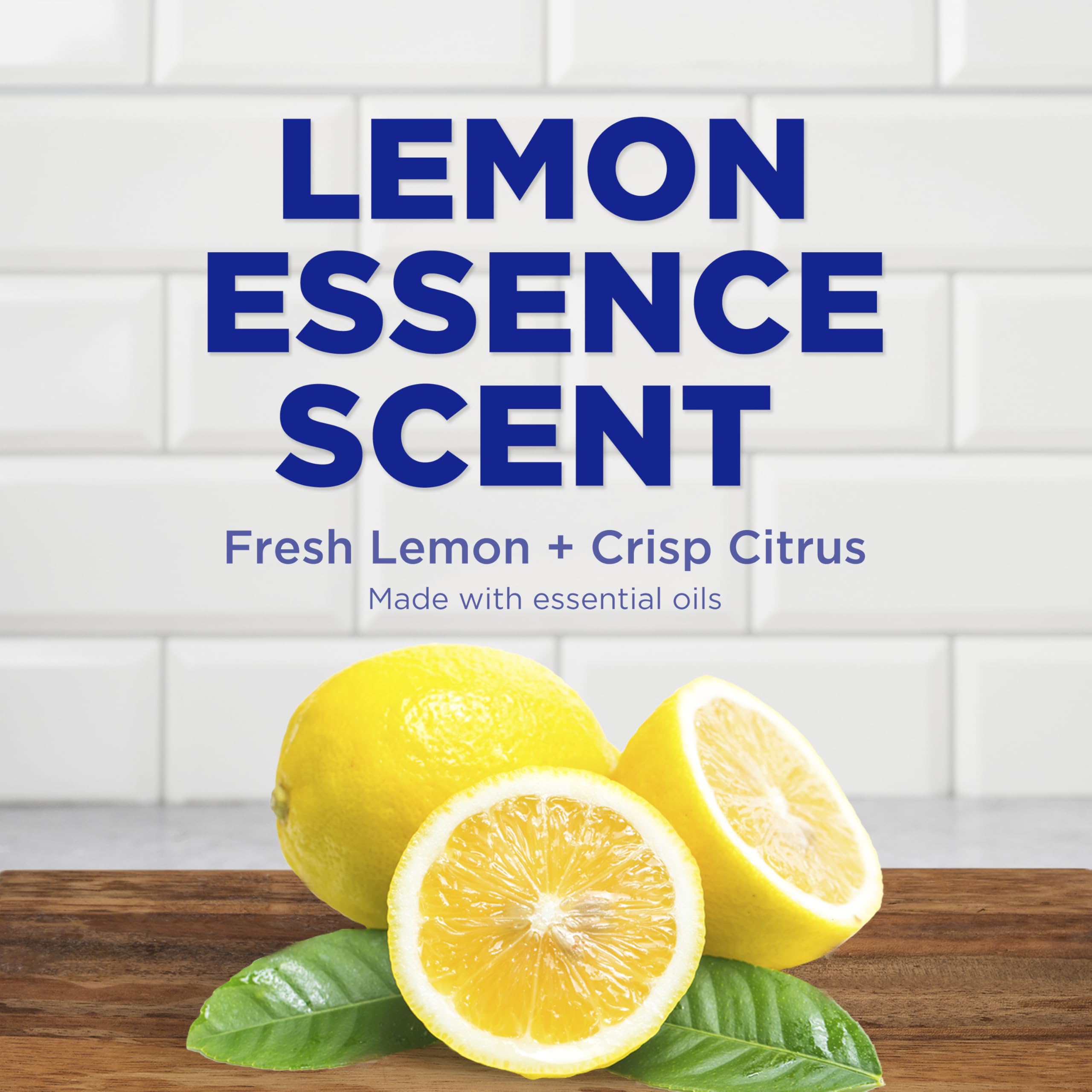 Dawn Free&Clear etiqueta con ingredientes y beneficios claros