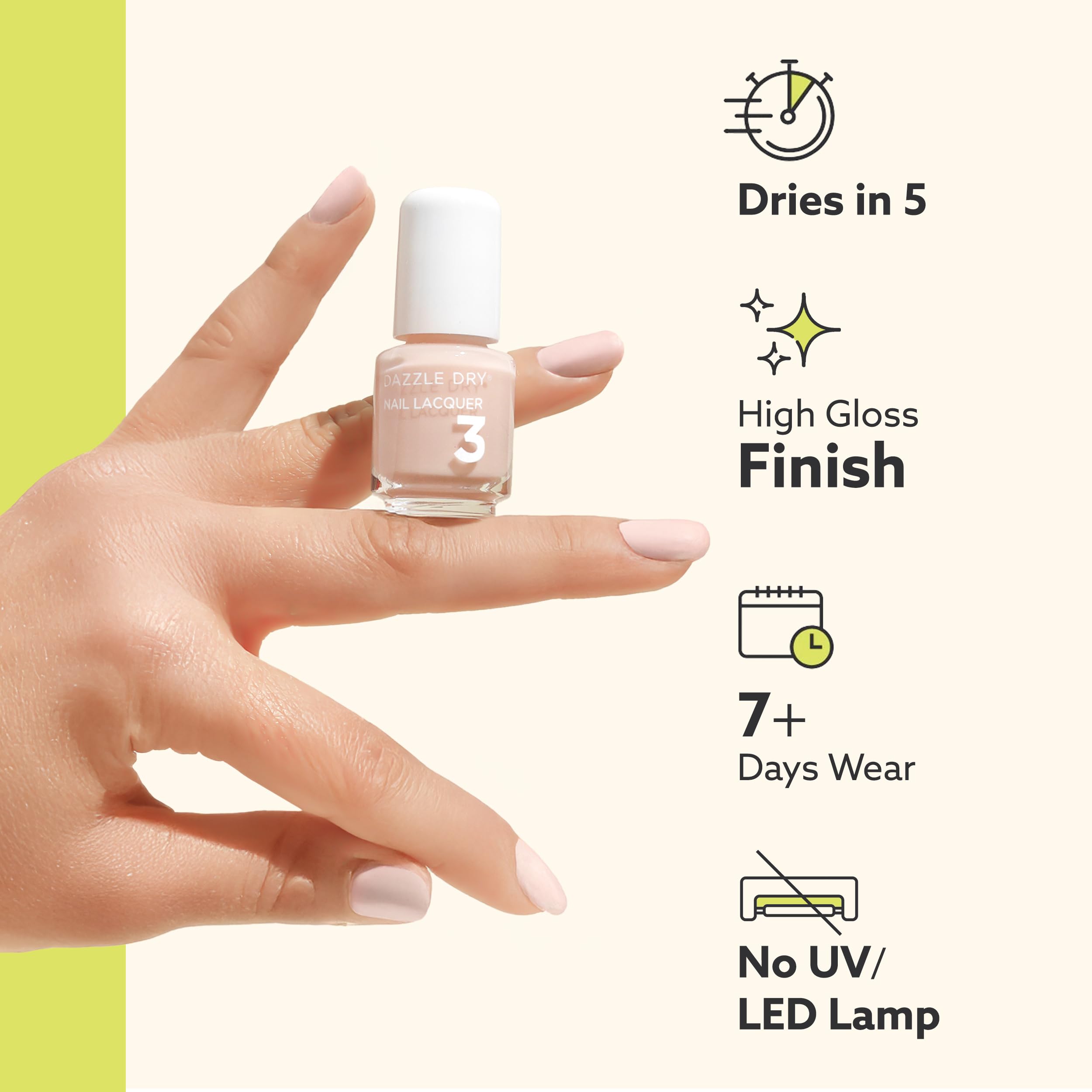 Dazzle Dry Revive thinner incluido que restaura la consistencia del esmalte