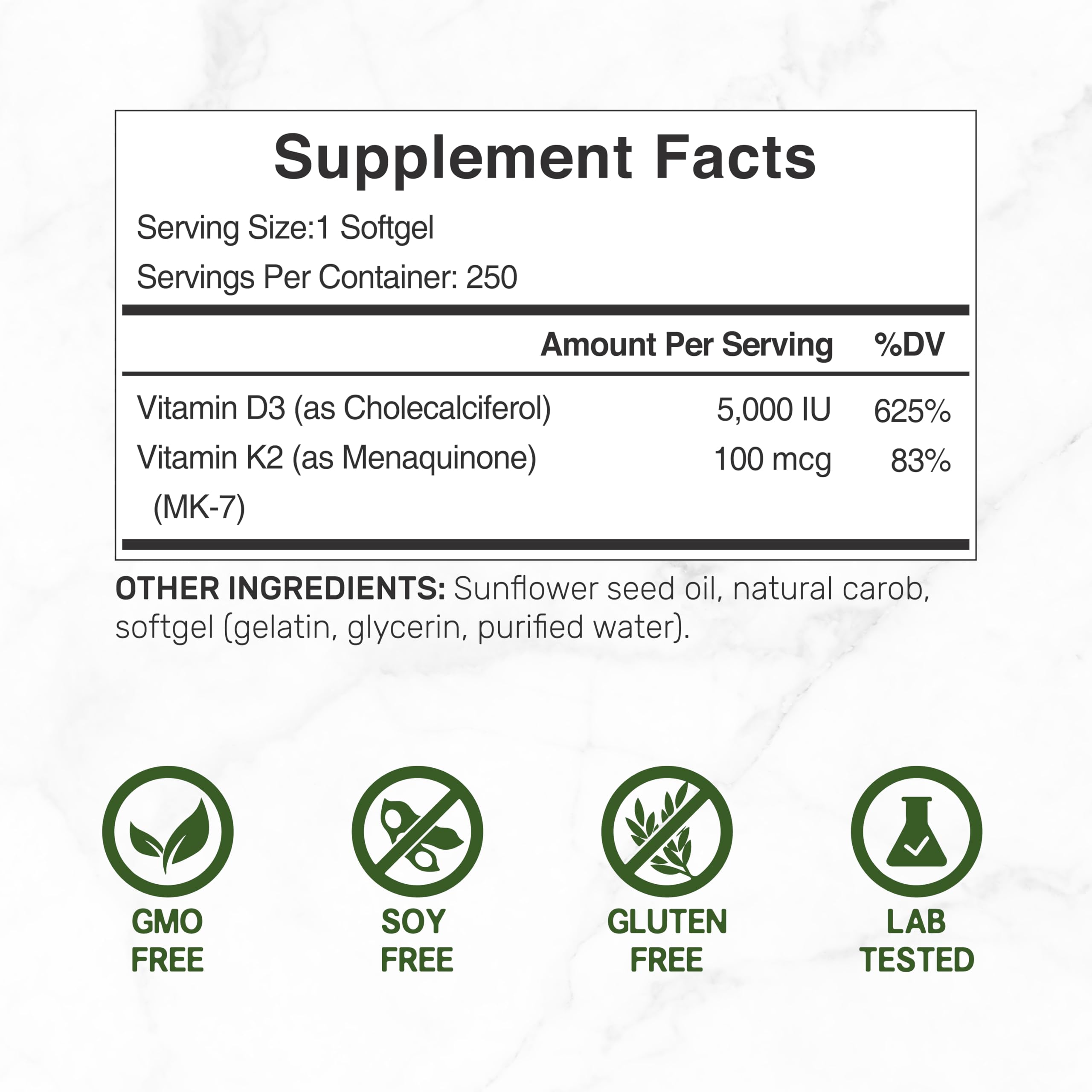 DEAL SUPPLEMENT primer plano de una cápsula blanda mostrando textura líquida