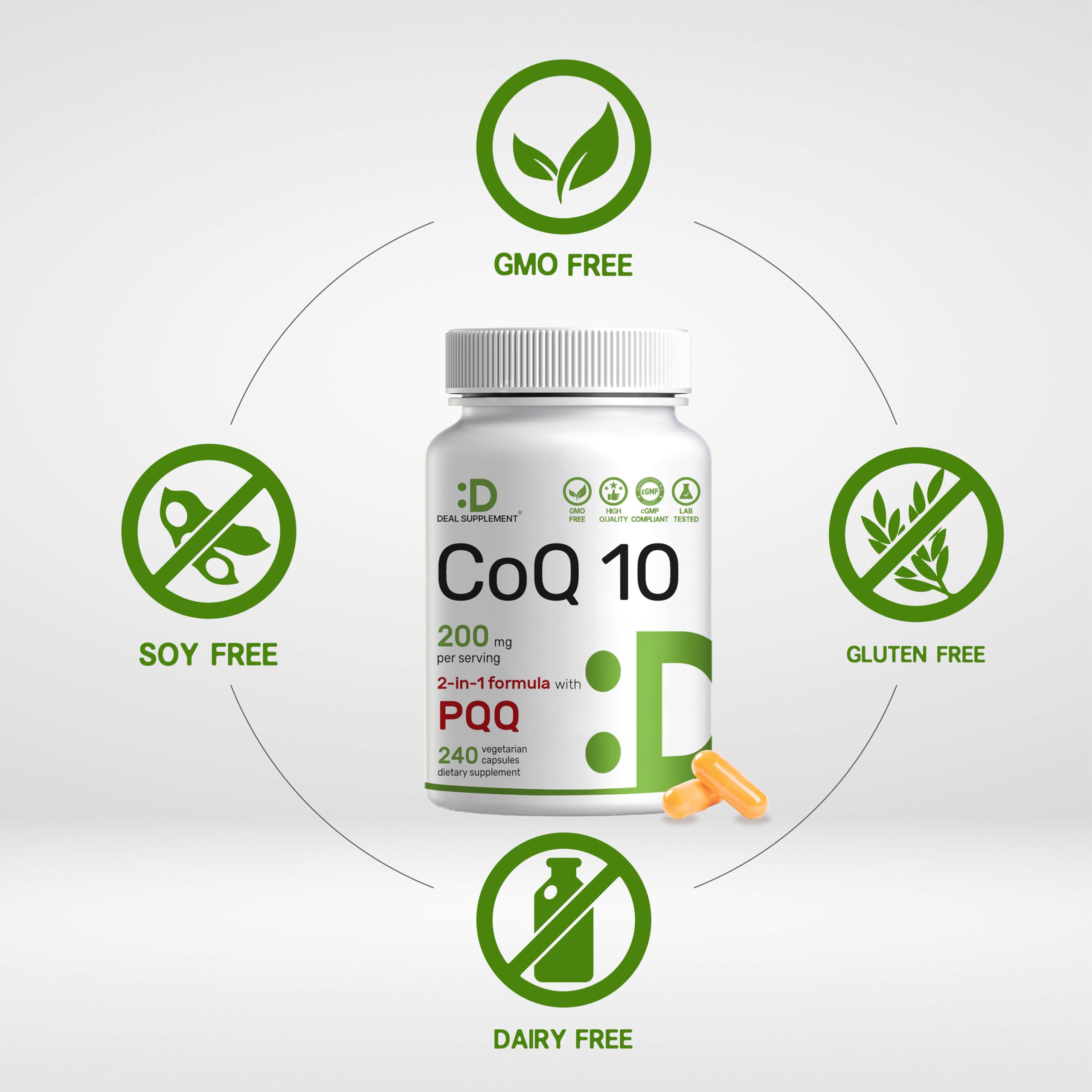 DEAL SUPPLEMENT cápsula en mano para mostrar tamaño y facilidad de consumo