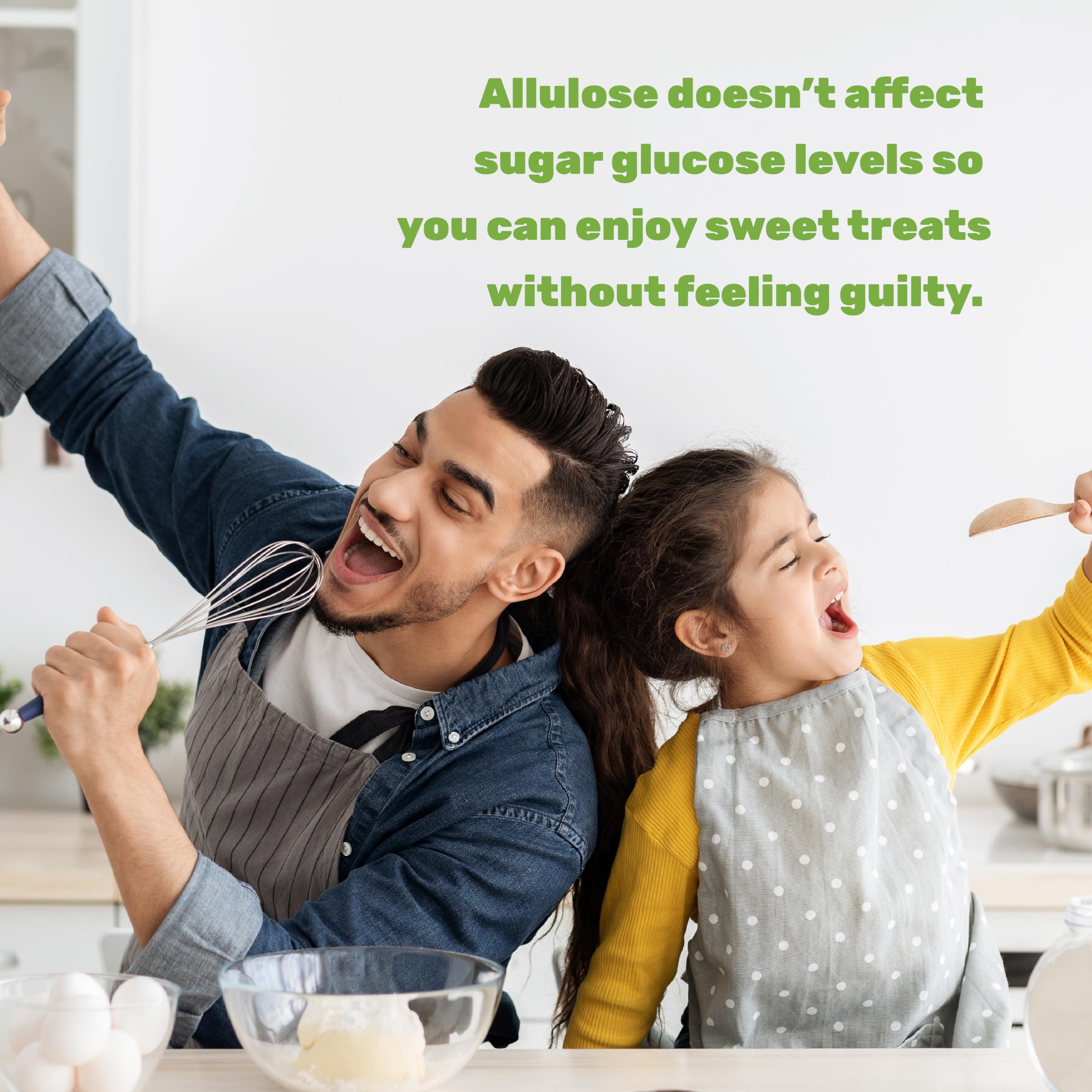 DEAL SUPPLEMENT usando allulose al hornear galletas, buen dorado