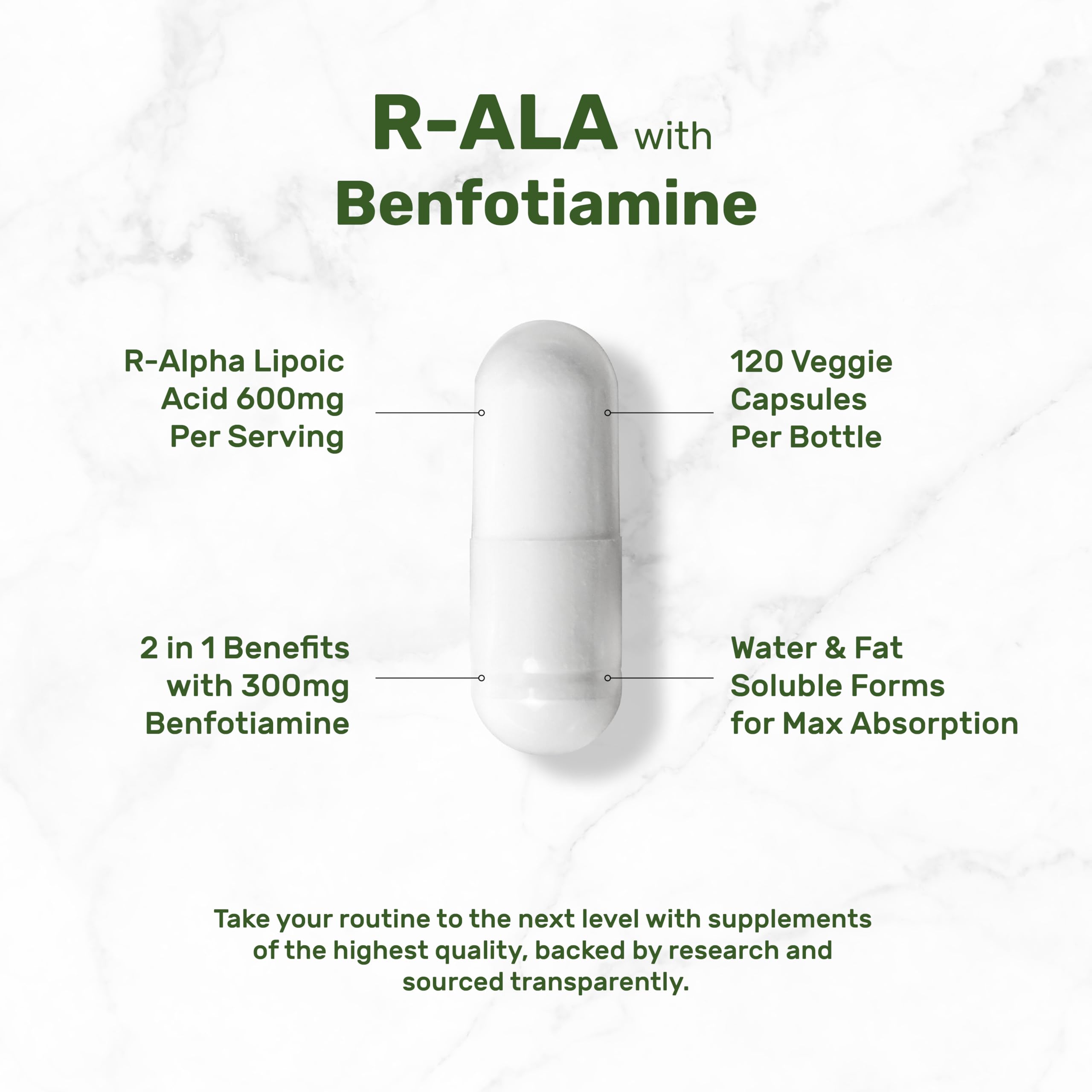 DEAL SUPPLEMENT etiqueta nutricional legible y información de ingredientes