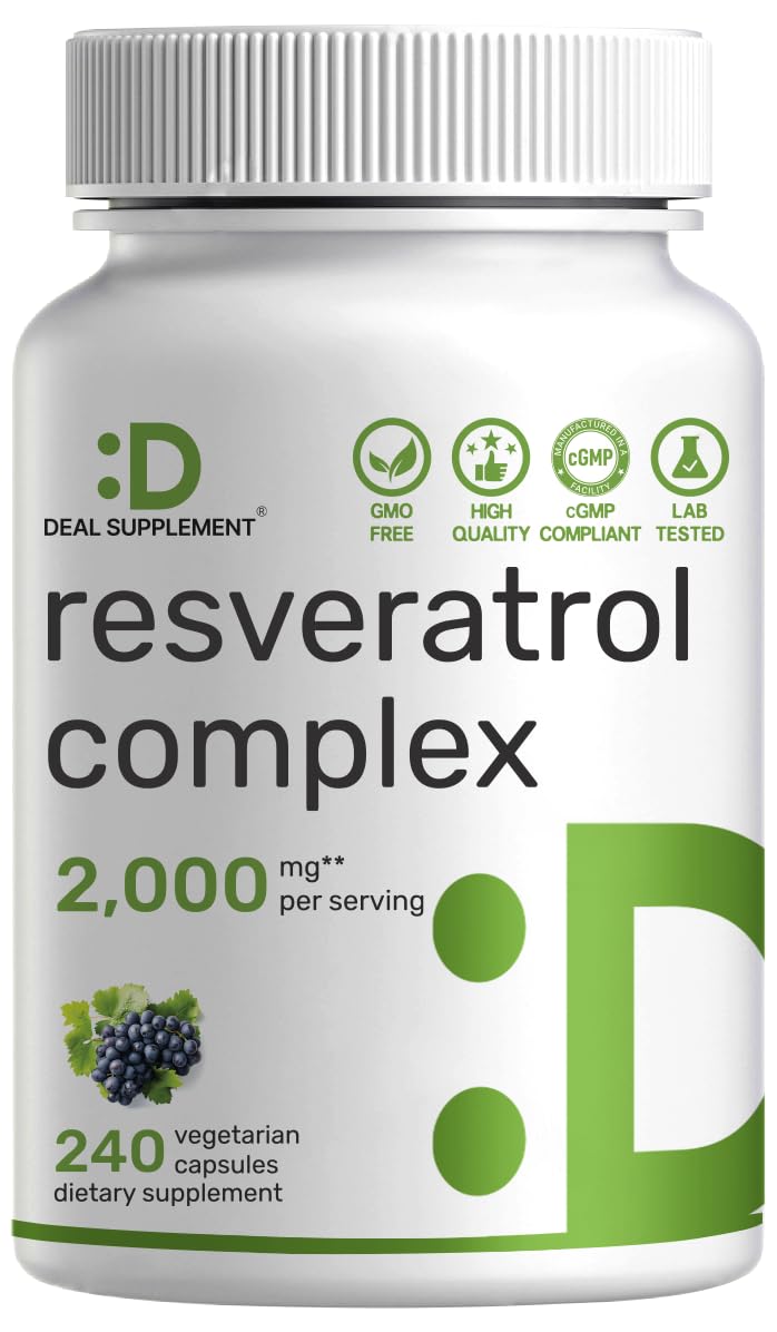 DEAL SUPPLEMENT frontal del envase mostrando 240 cápsulas y beneficios