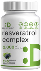 DEAL SUPPLEMENT frontal del envase mostrando 240 cápsulas y beneficios