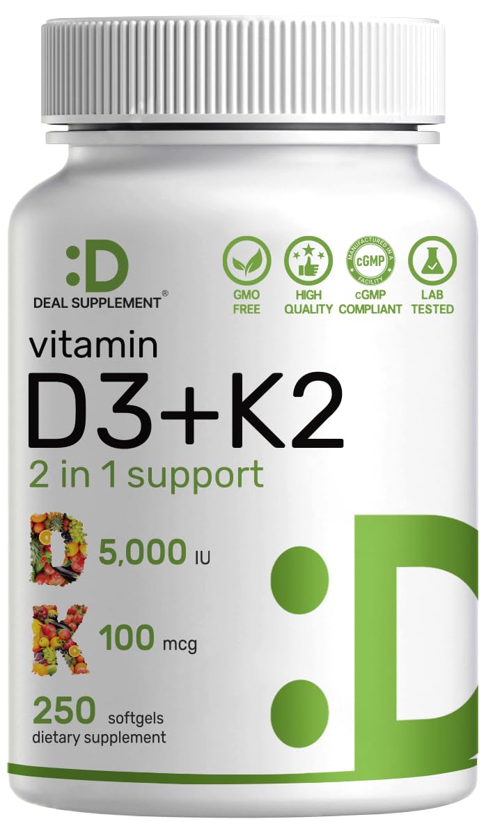DEAL SUPPLEMENT vista frontal del envase, presentación de 250 cápsulas