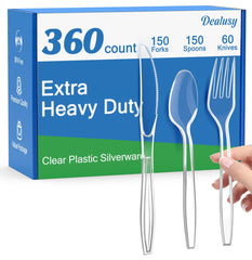 Dealusy paquete frontal claro mostrando las 360 piezas y conveniencia