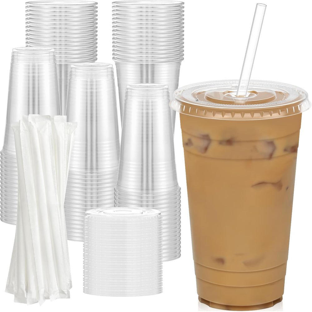 Dealusy vaso frontal 24 oz mostrando transparencia y capacidad