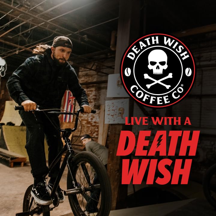 Death Wish Coffee espresso servido muestra crema y cuerpo intenso