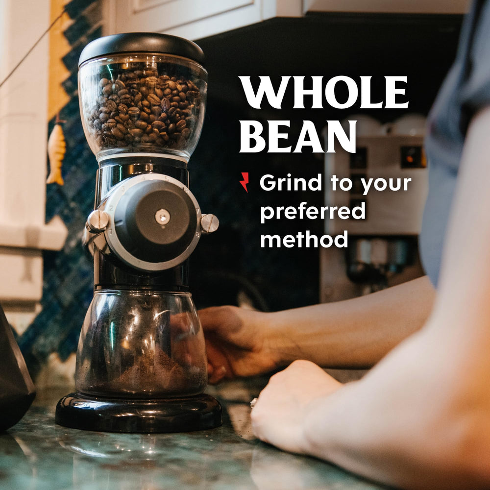 Death Wish Coffee preparación en prensa francesa para una extracción con cuerpo