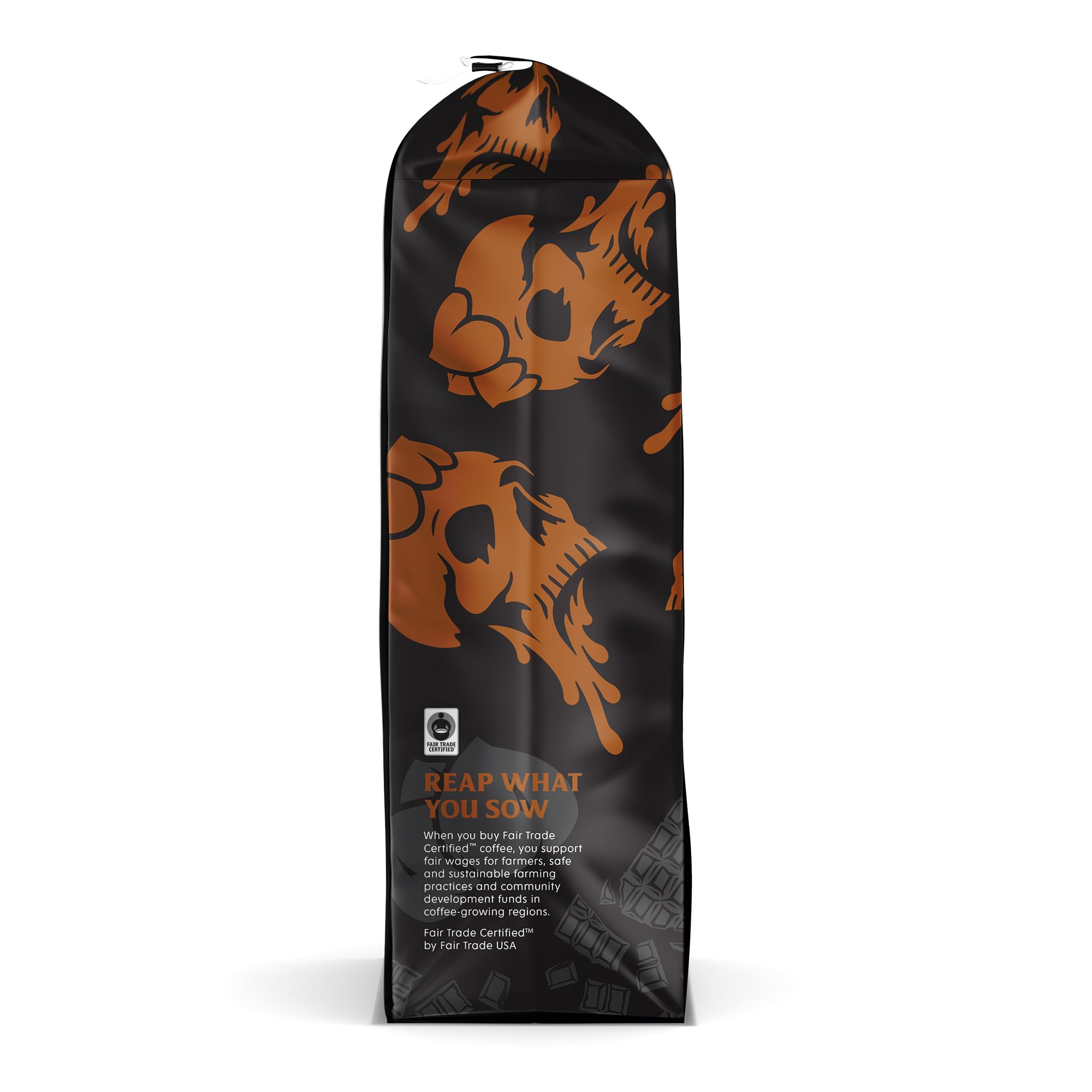 DEATH WISH COFFEE taza servida lista para beber en desayuno