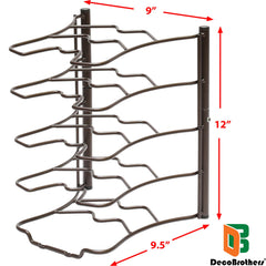 Deco Brothers primer plano de los separadores que evitan roce y protegen sartenes
