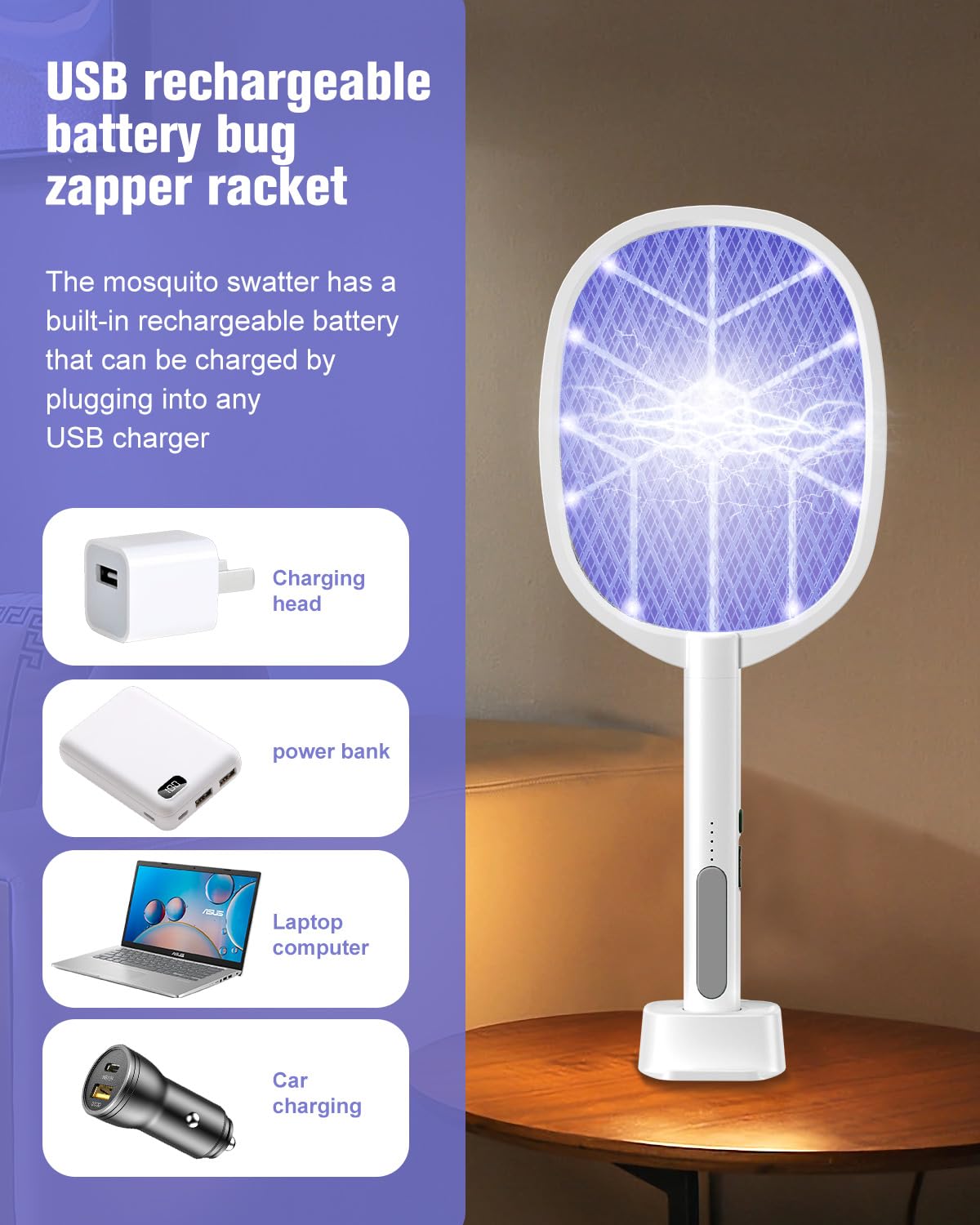 DEEZEE panel con indicadores LED que muestra niveles de carga y facilita control de batería