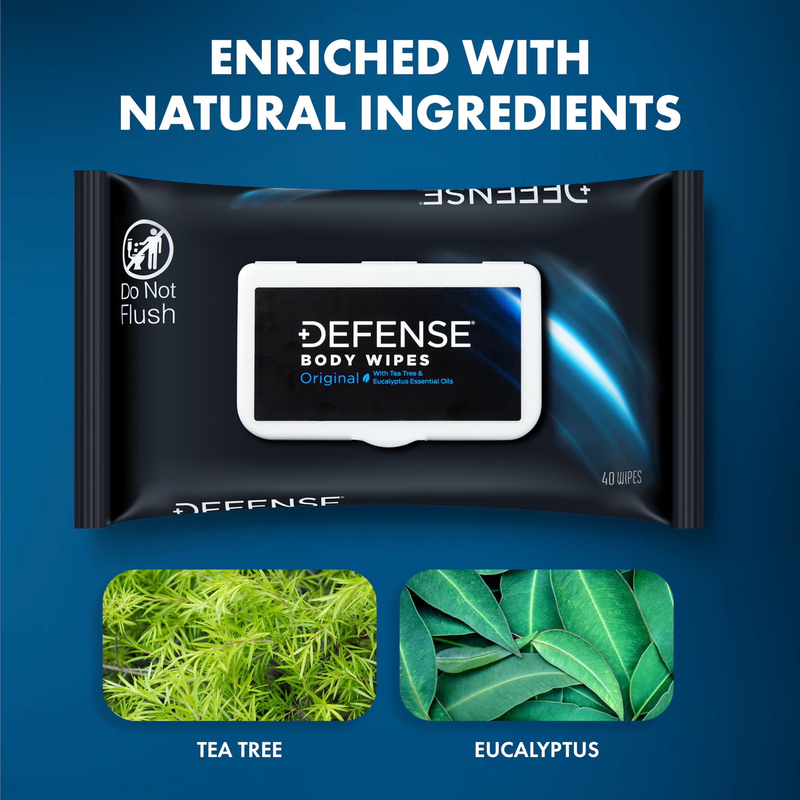 Defense Soap etiqueta de ingredientes naturales para confianza y claridad
