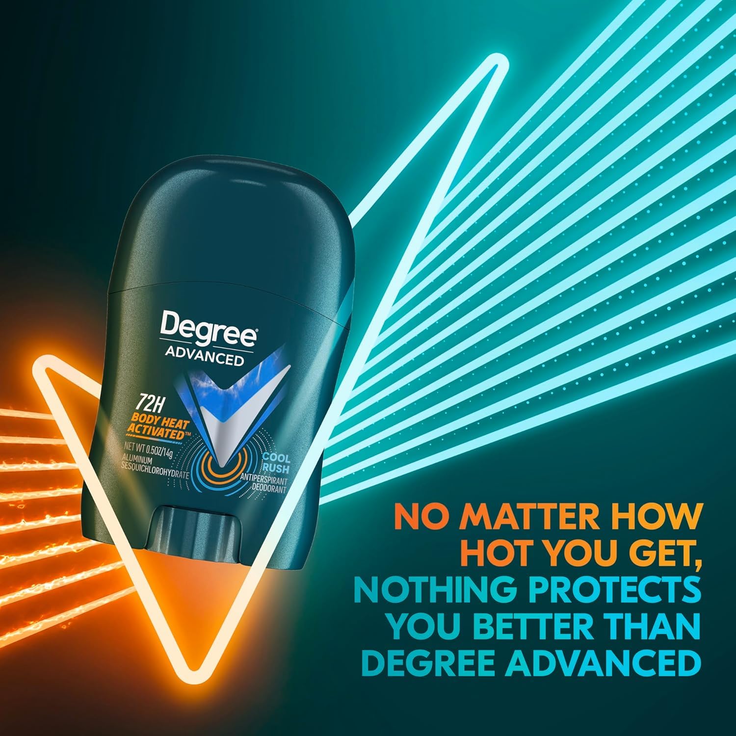 Degree mini desodorante en neceser ideal para viajes y uso diario