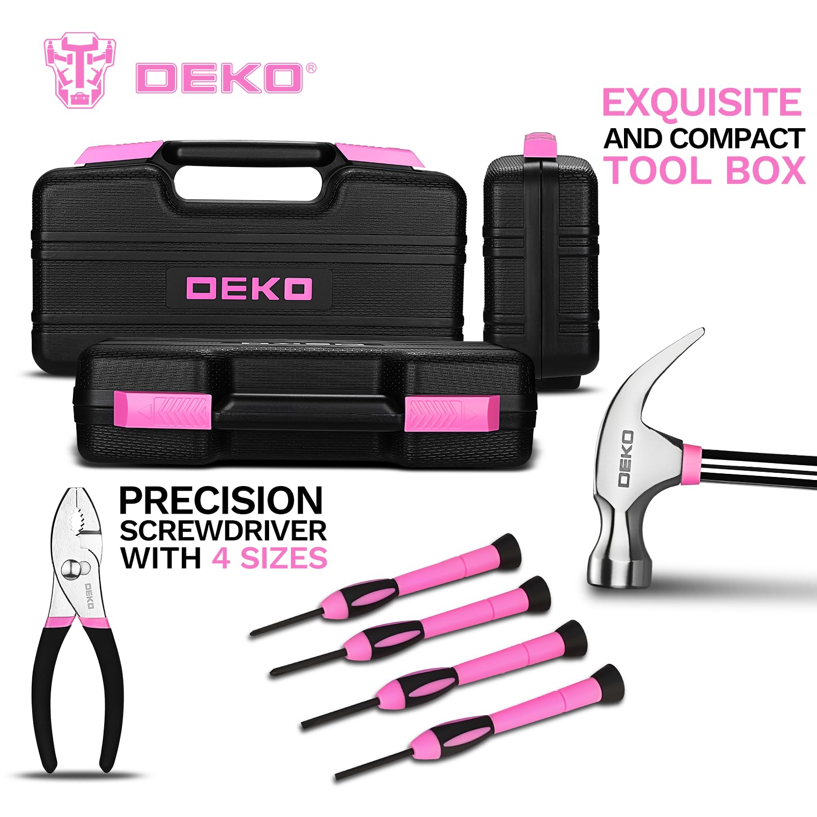 DEKOPRO cinta métrica extendida para mediciones exactas