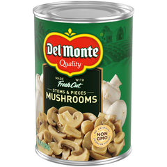 Del Monte champiñones añadidos a ensalada, sabor y rapidez en platos