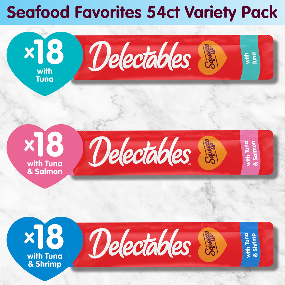 Delectables puré añadido como topping sobre comida para mejorar palatabilidad