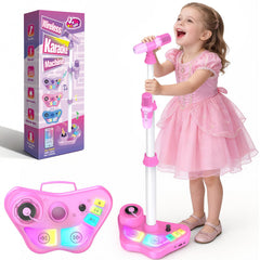 Delighkidz consola frontal mostrando controles y altavoz, ideal para fiestas infantiles