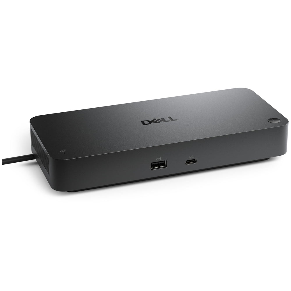 Dell Pro detalle de puertos Thunderbolt 4, HDMI y Ethernet para conectividad profesional