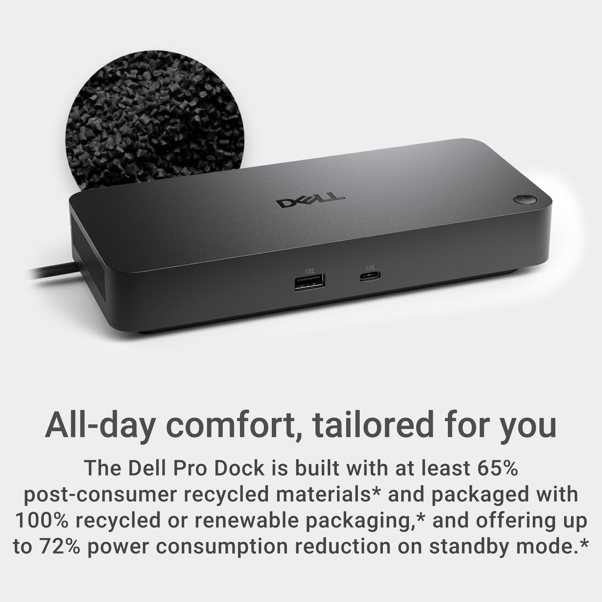 Dell WD25 en ambiente de oficina mostrando integración con periféricos y equipo