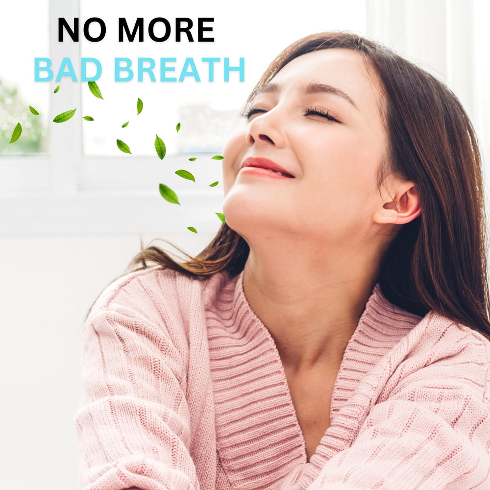 Delsmile Elementa Silver botella abierta con tapa dosificadora fácil uso