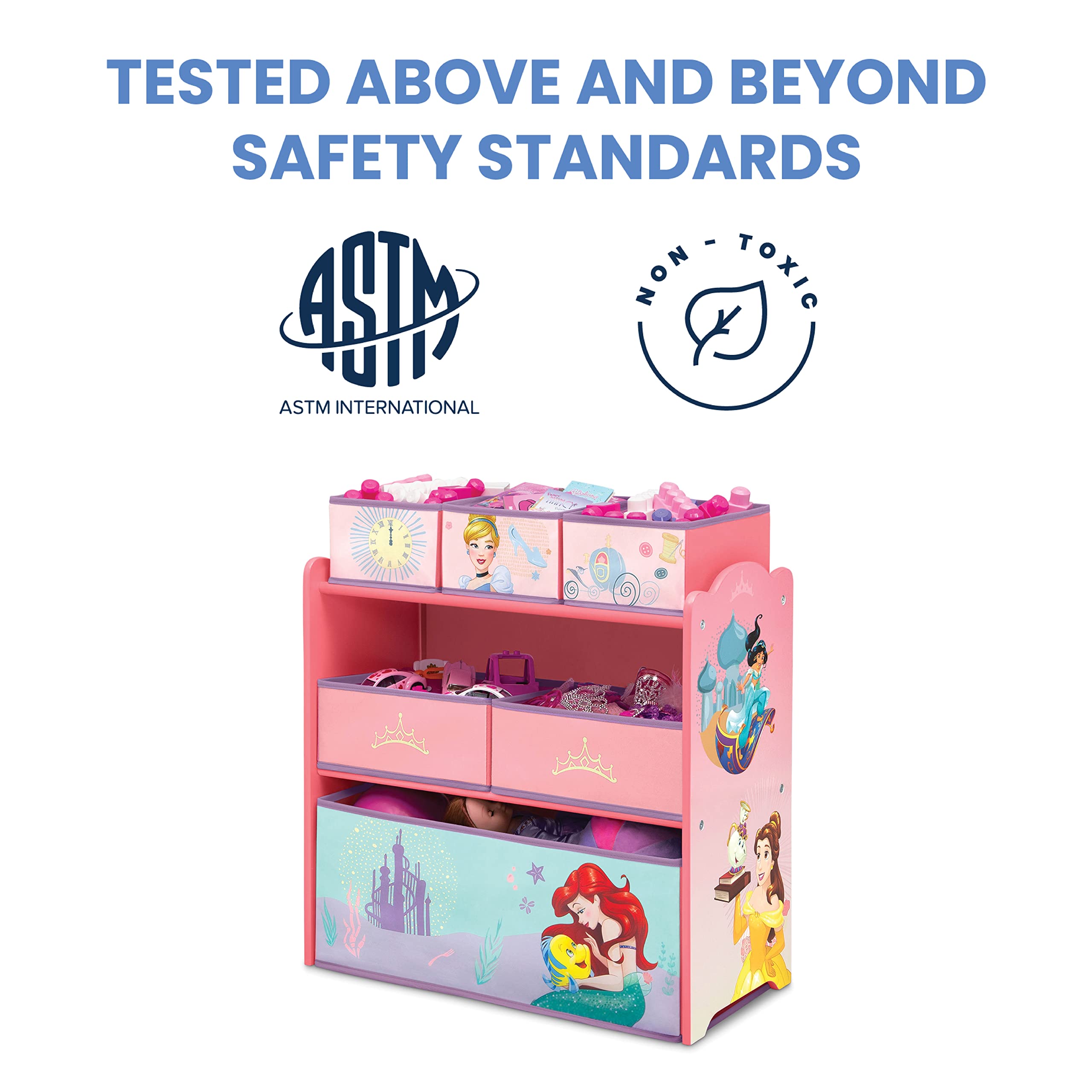 Delta Children primer plano de pegatinas vinílicas muestra personalización divertida