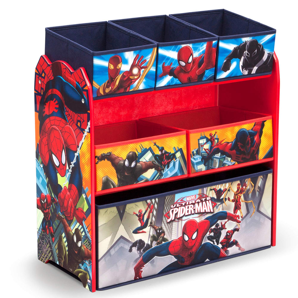 Delta Children organizador frontal con gráfico Spider-Man y gran capacidad