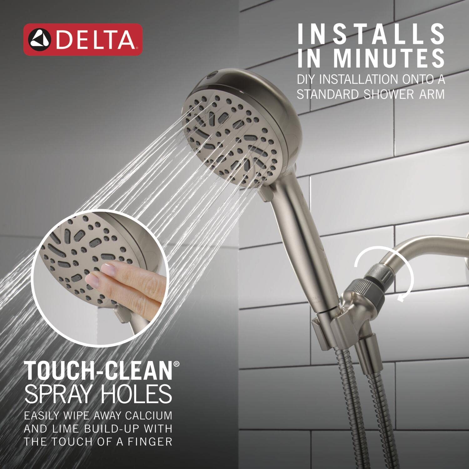 DELTA ProClean ambiente baño moderno ahorro de agua y estilo