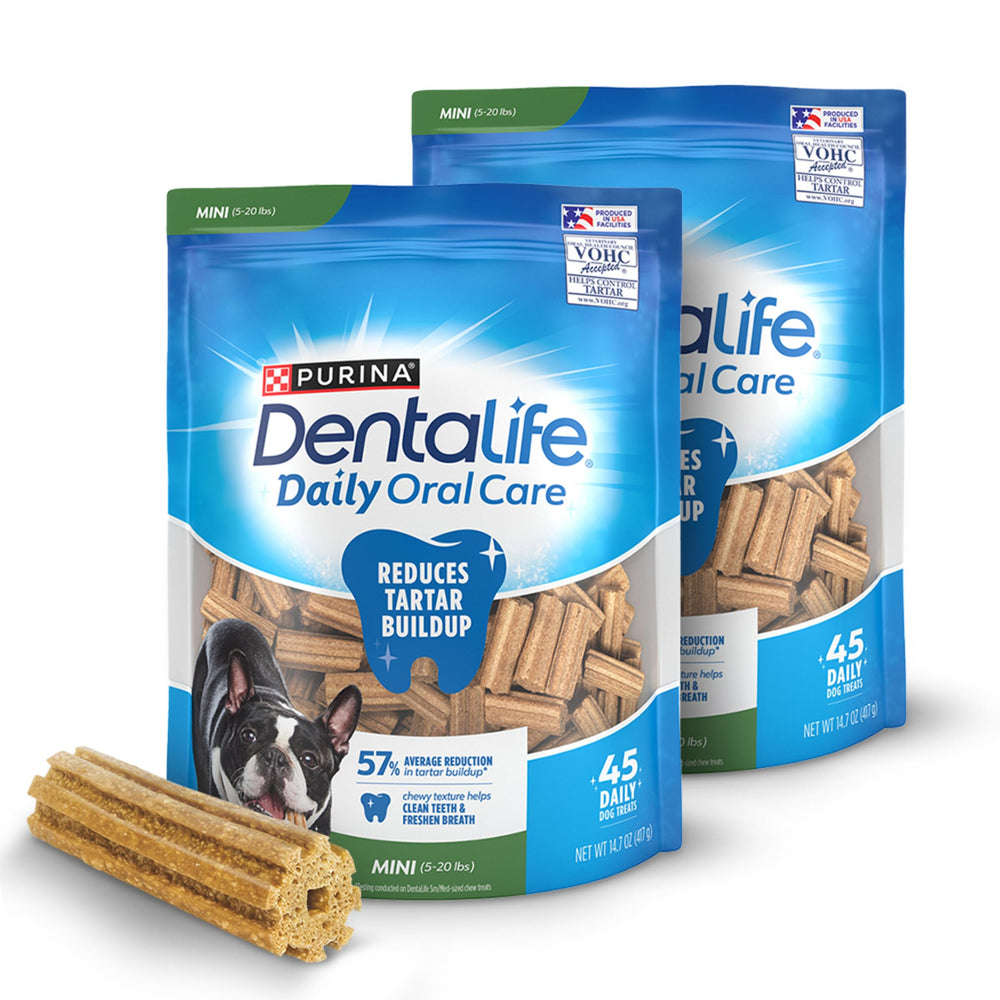 Dentalife frente del envase con doble bolsa y aspecto resellable