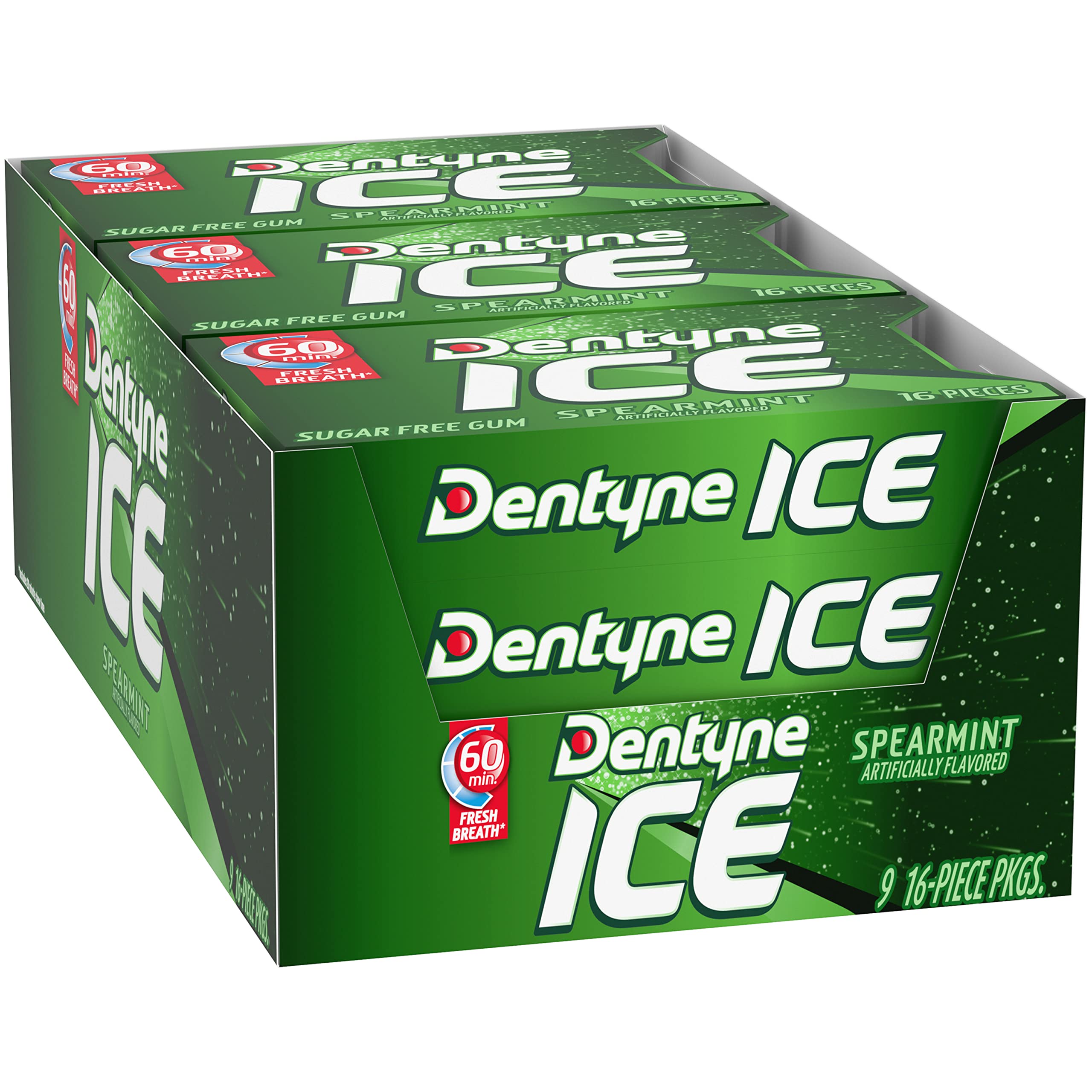 Dentyne pack en escritorio como refresco profesional inmediato