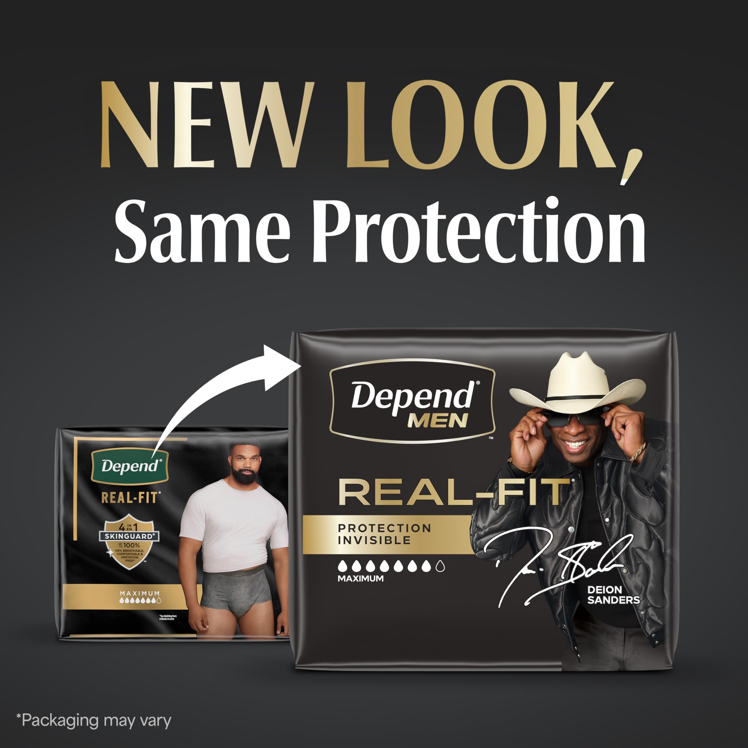 Depend real fit cintura elástica que asegura un ajuste cómodo y seguro