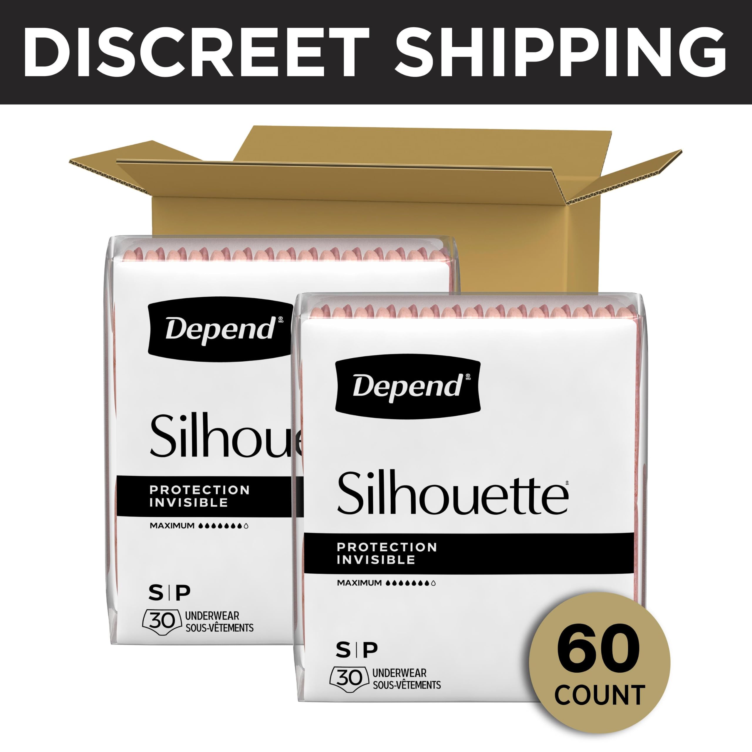 Depend Silhouette zoom en tejido moldeador que ofrece aspecto discreto