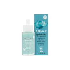 Derma E frente del envase mostrando diseño y volumen del producto
