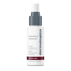 Dermalogica frasco frontal del Antioxidant Hydramist mostrando diseño y tamaño