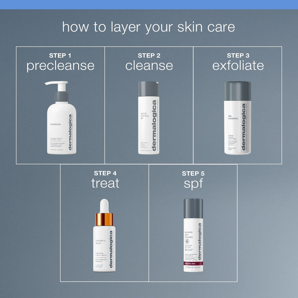 Dermalogica en estuche de viaje listo para llevar y proteger