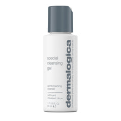 Dermalogica frontal del envase mostrando diseño y tamaño práctico