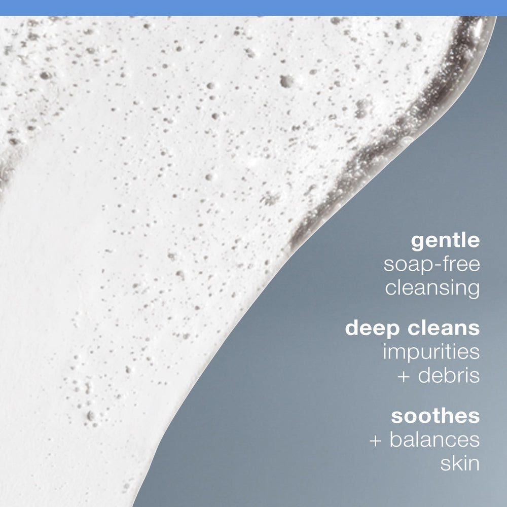 Dermalogica textura del gel en primer plano, aspecto ligero y acuoso