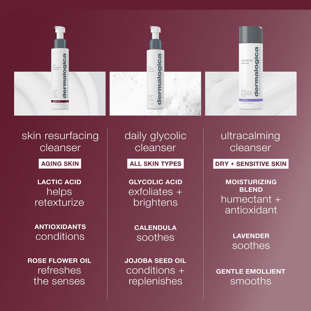 Dermalogica cream texture close-up demonstrating gentle, smooth application