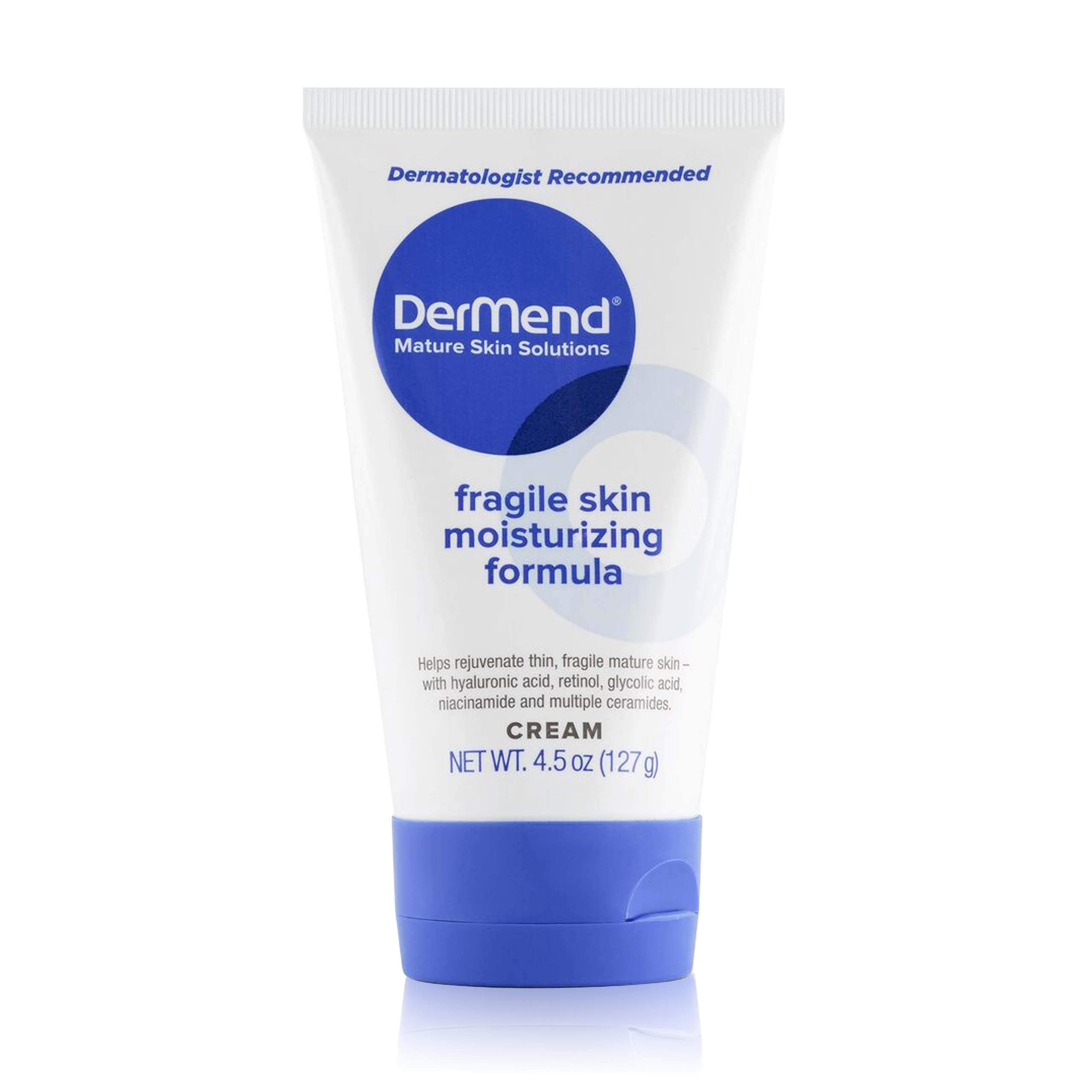 DerMend envase frontal mostrando tamaño 4.5 oz y presentación profesional