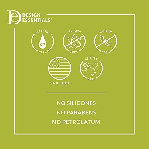 Design Essentials aplicación en mujer con rizos facilita desenredado rápido