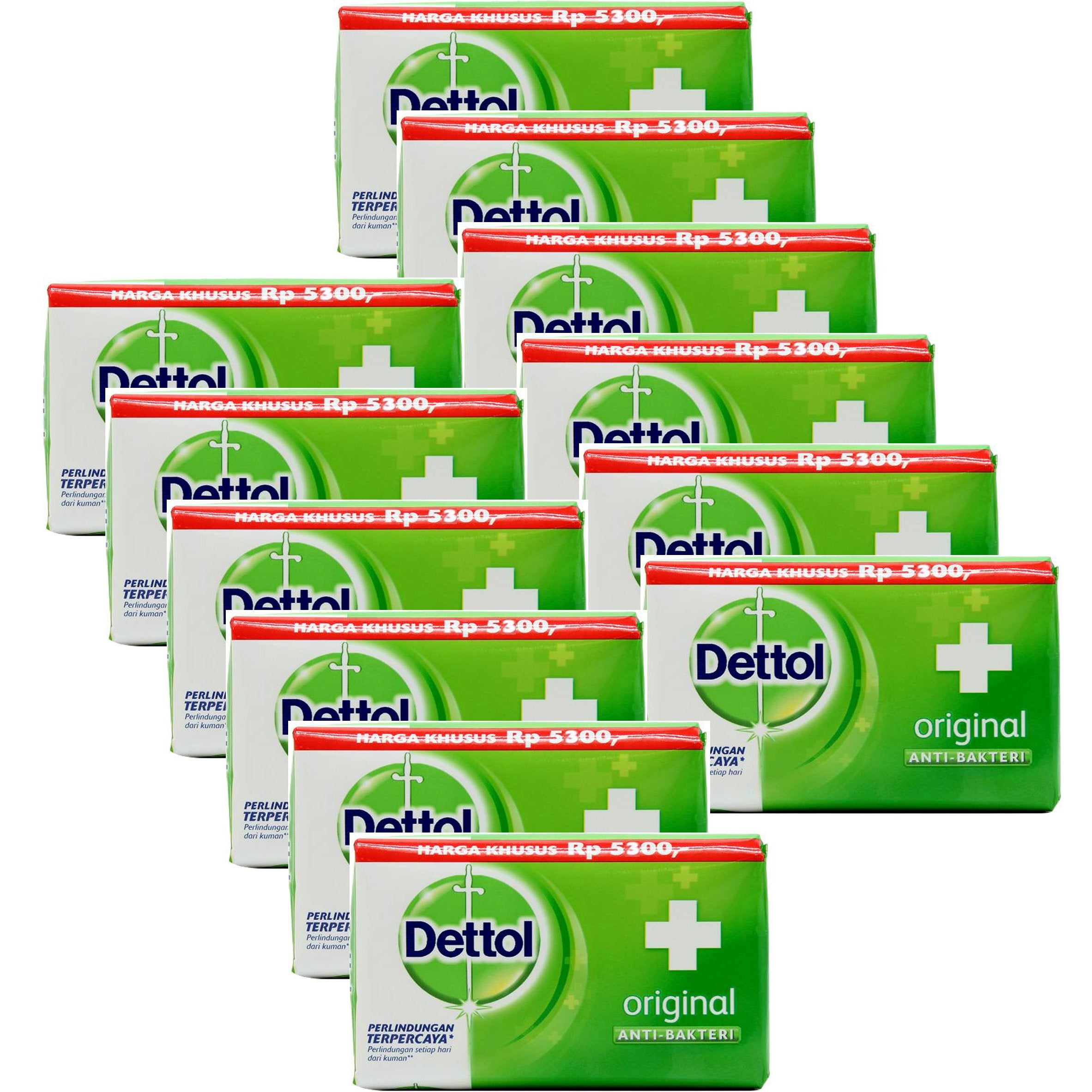 Dettol jabon frontal paquete de 12 ofrece protección higiénica