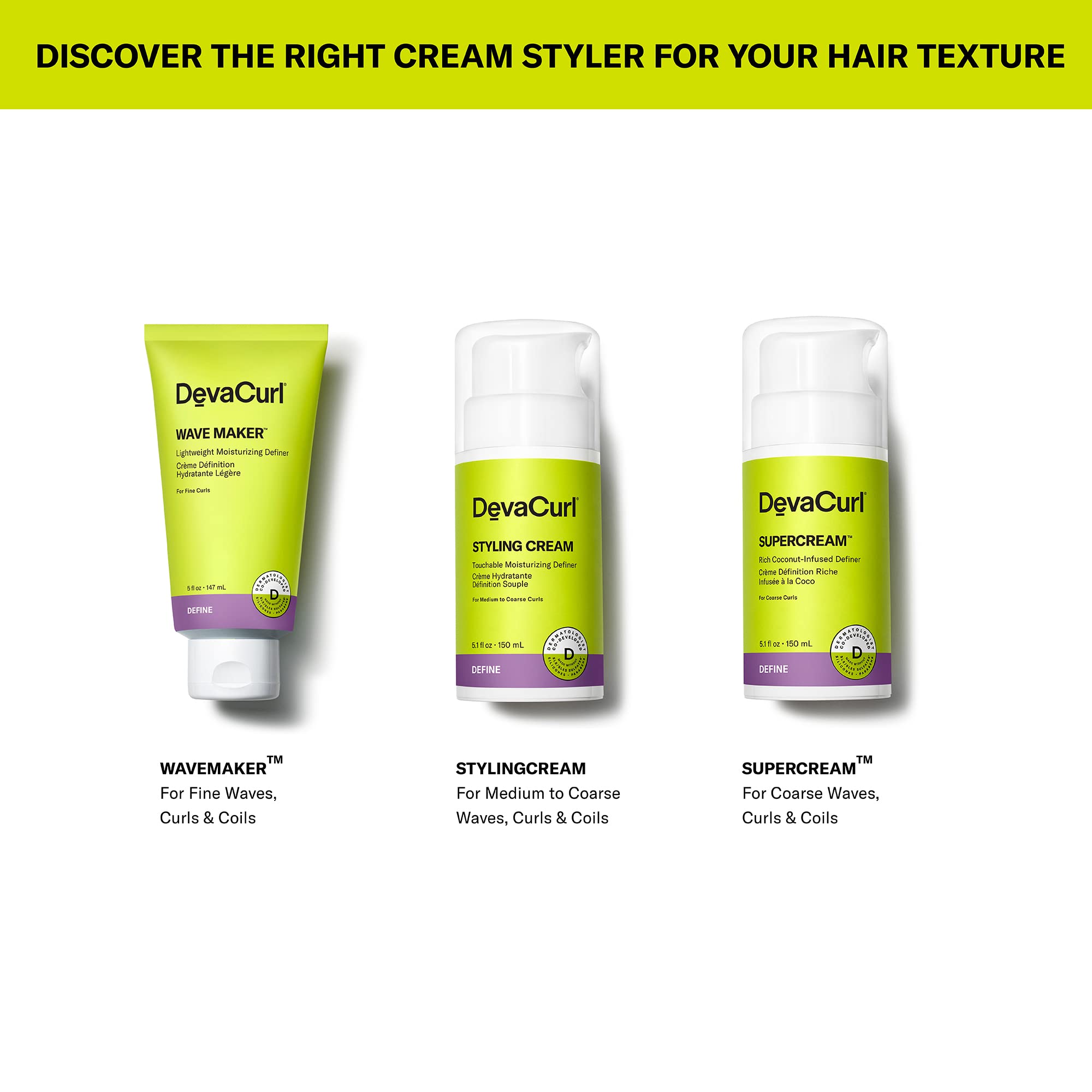DevaCurl etiqueta con ingredientes y beneficios claramente legibles