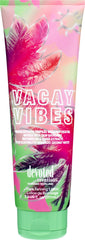 Devoted Creations Vacay Vibes en escenario de playa evocando aroma tropical y aspecto bronceado
